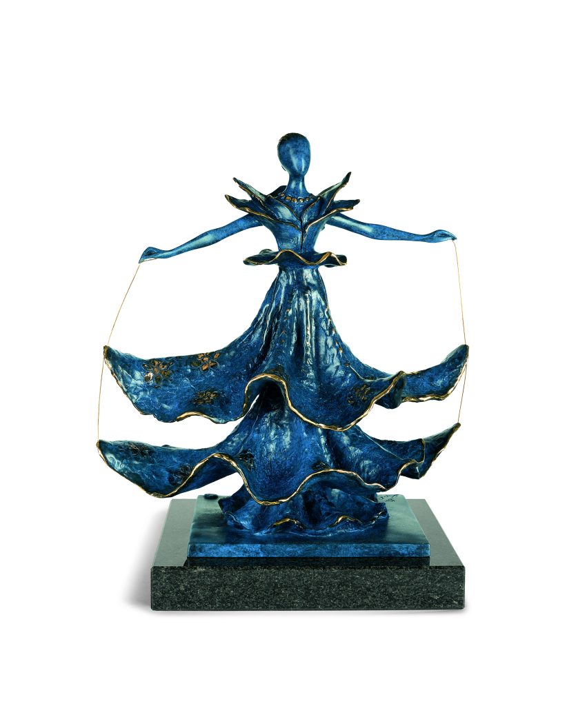 Salvador Dali broze multiple "dalinian dancer"