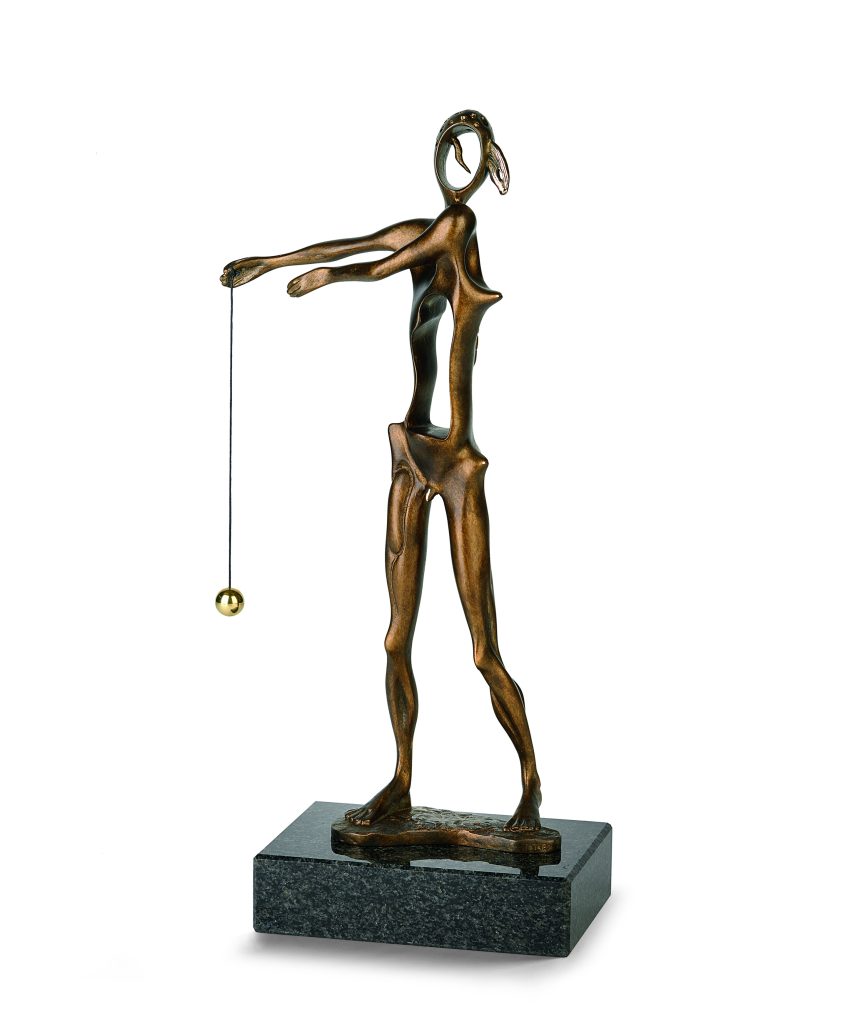 limited edition bronze sculpture homage to newton