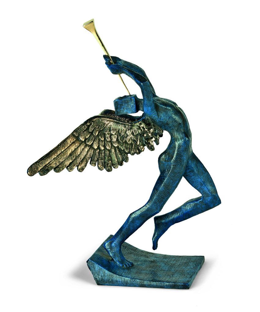 Dali authentic bronze sculpture "Triumphant Elephant"