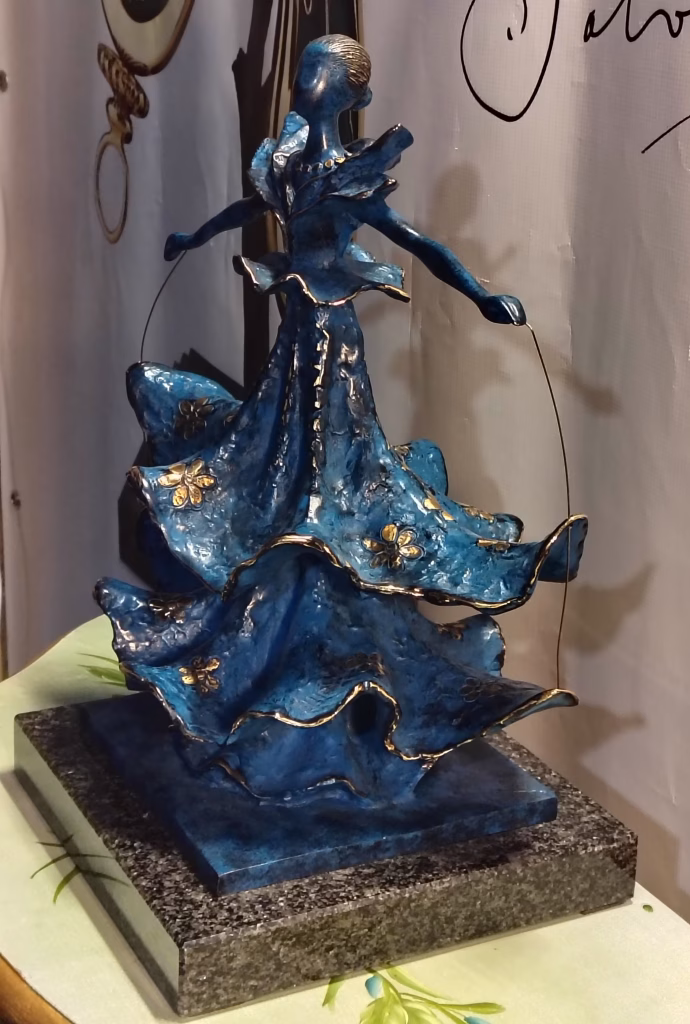 The Dalinian Dancer by Salvador Dali at the Limassol boat show 2025 in Cyprus