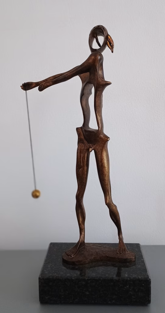 Salvador Dali multiple sculpture Homage to Newton